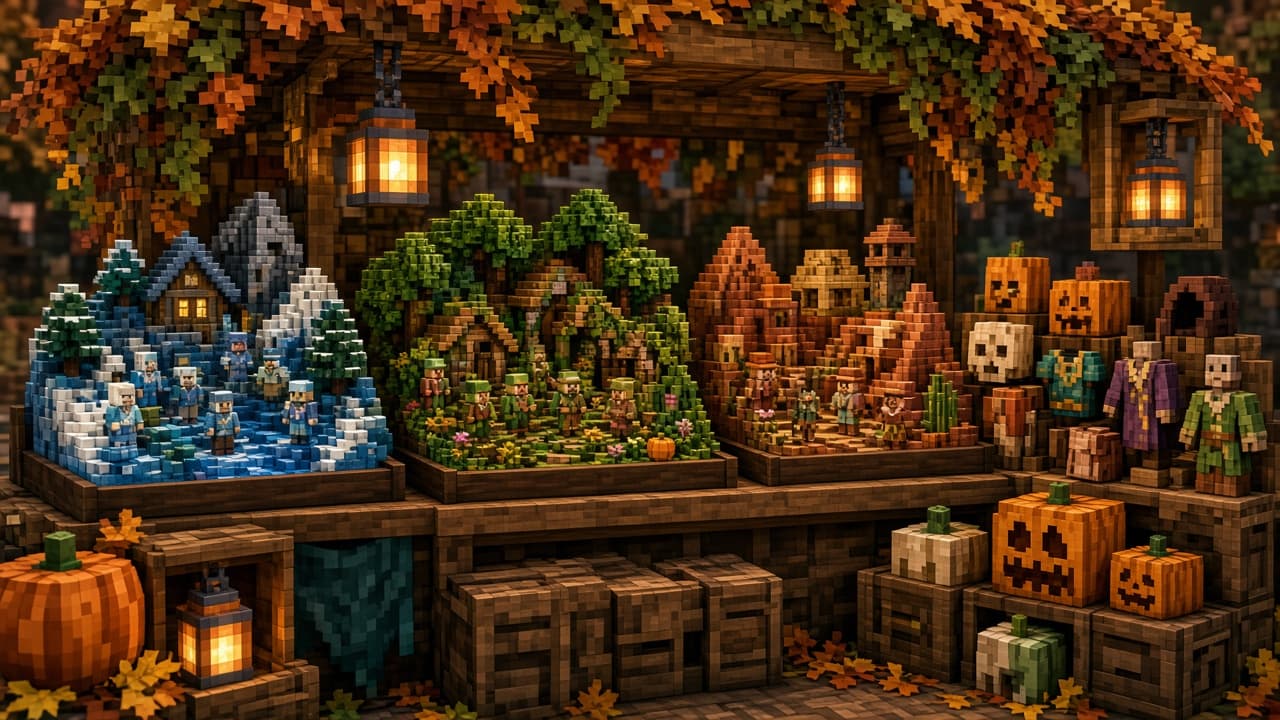 News Desk illustration for October Pass Shelf: Civilizations, Bosses, and Pumpkin Drip on PixelCraftMusic
