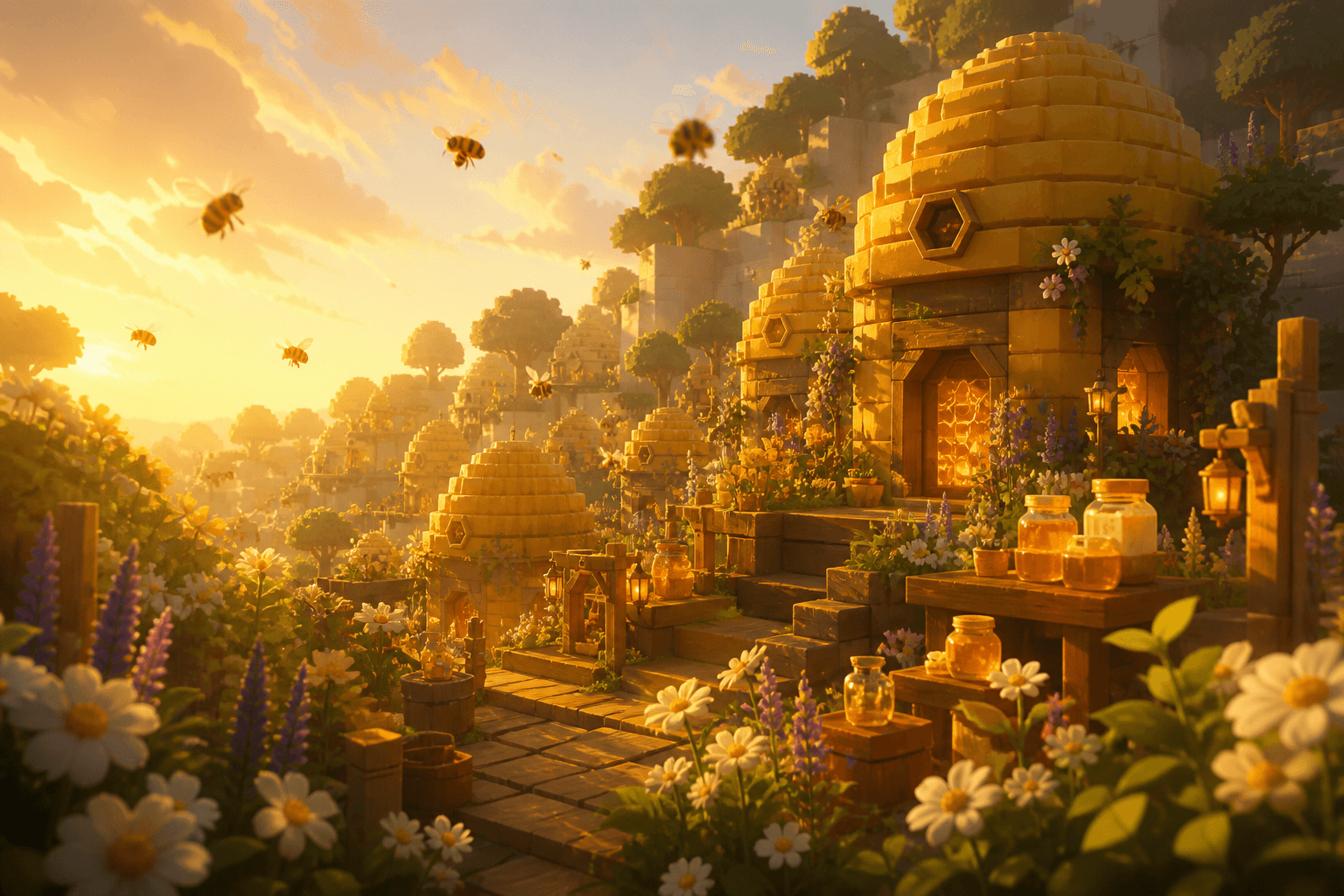 AI news illustration for Hive of Harmony on PixelCraftMusic