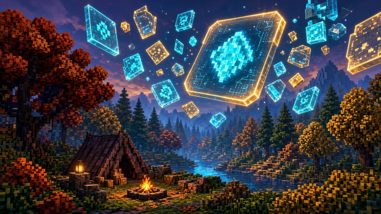 News Desk illustration for Bedrock 26.50 Just Delivered the Whole Camping Fantasy on PixelCraftMusic