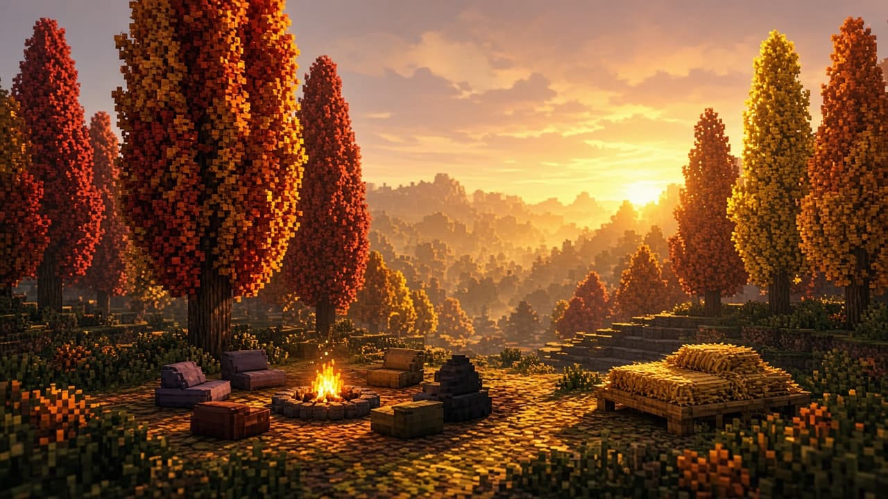 News Desk illustration for Wilderness Bound Is Live on Java — Campfires Over Checklists on PixelCraftMusic