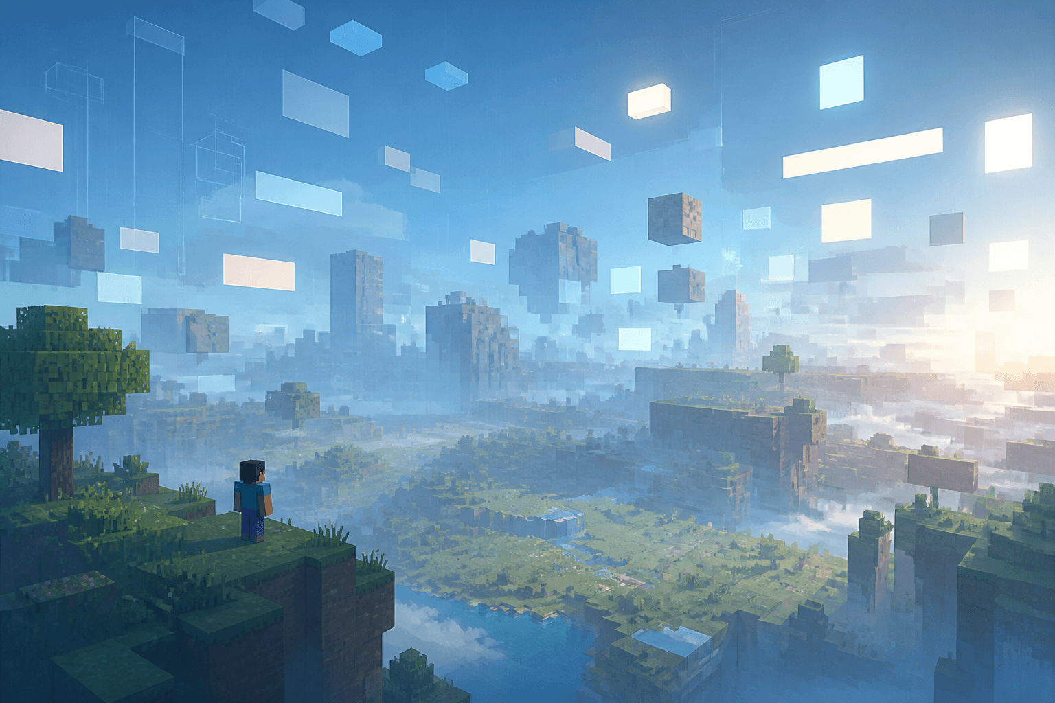 AI news illustration for Minecraft Preview 26.50.24 on PixelCraftMusic