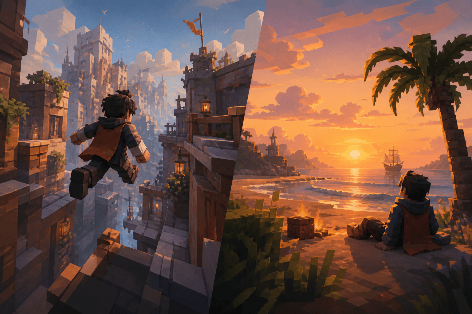 AI news illustration for New on Java Realms: DASH AND UNWIND on PixelCraftMusic