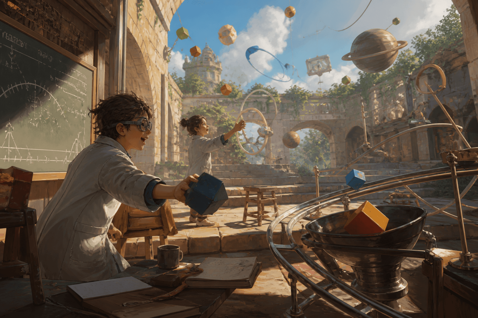 AI news illustration for Throw Everything at It with Toss Lab on PixelCraftMusic