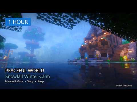 it can wait, you should sleep — Minecraft soft snowfall sleep and study mix thumbnail